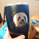 Custom Photo Engraved Tumbler | Laser Engraved Picture Tumbler | Personalized Stainless Steel Gift