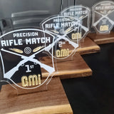 Custom Acrylic Stand-Up Trophy - FREE SHIPPING