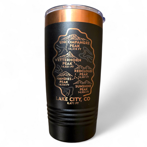 Lake City 14ers Tumbler - FREE SHIPPING