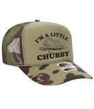 "I'm a Little Chubby" Foam Trucker Hat - 3 for $60 - FREE SHIPPING