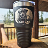 Custom Photo Engraved Tumbler | Laser Engraved Picture Tumbler | Personalized Stainless Steel Gift