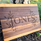 Hardwood Cutting / Charcuterie Board - Ready to Custom Engrave - Ships FREE