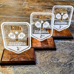 Custom Acrylic Stand-Up Trophy - FREE SHIPPING