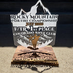 Custom Acrylic Stand-Up Trophy - FREE SHIPPING