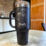 Custom Photo Engraved Tumbler | Laser Engraved Picture Tumbler | Personalized Stainless Steel Gift