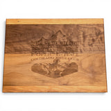 Hardwood Cutting / Charcuterie Board - Ready to Custom Engrave - Ships FREE