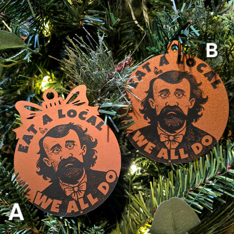 Alferd Packer - Lake City Local Christmas ornament