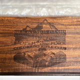 Hardwood Cutting / Charcuterie Board - Ready to Custom Engrave - Ships FREE
