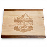 Hardwood Cutting / Charcuterie Board - Ready to Custom Engrave - Ships FREE