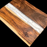 Acacia Hardwood Charcuterie Serving Tray Board - Custom Engraving Avaliable