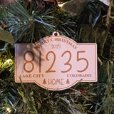 81235 - Lake City Christmas Ornament