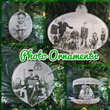 Custom Photograph Ornament