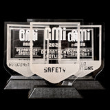 Custom Acrylic Stand-Up Trophy - FREE SHIPPING