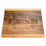 Hardwood Cutting / Charcuterie Board - Ready to Custom Engrave - Ships FREE