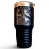 Custom Photo Engraved Tumbler | Laser Engraved Picture Tumbler | Personalized Stainless Steel Gift