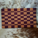 Purple Heart and German Beech Cutting Board