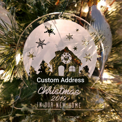 Snow Globe Housewarming Ornament