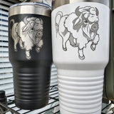 White Buffalo Tumbler