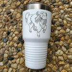 White Buffalo Tumbler